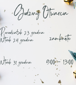 Świąteczne godziny otwarcia